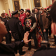 Image for article titled The Capitol Police Officer Who Took a Selfie with a Trump Supporter Has Been Suspended